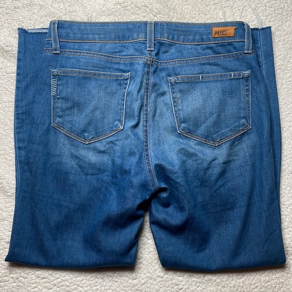 Paiige Jeans Hoxton Ankle Denim Size 29 Raw Hem - Picture 7 of 9